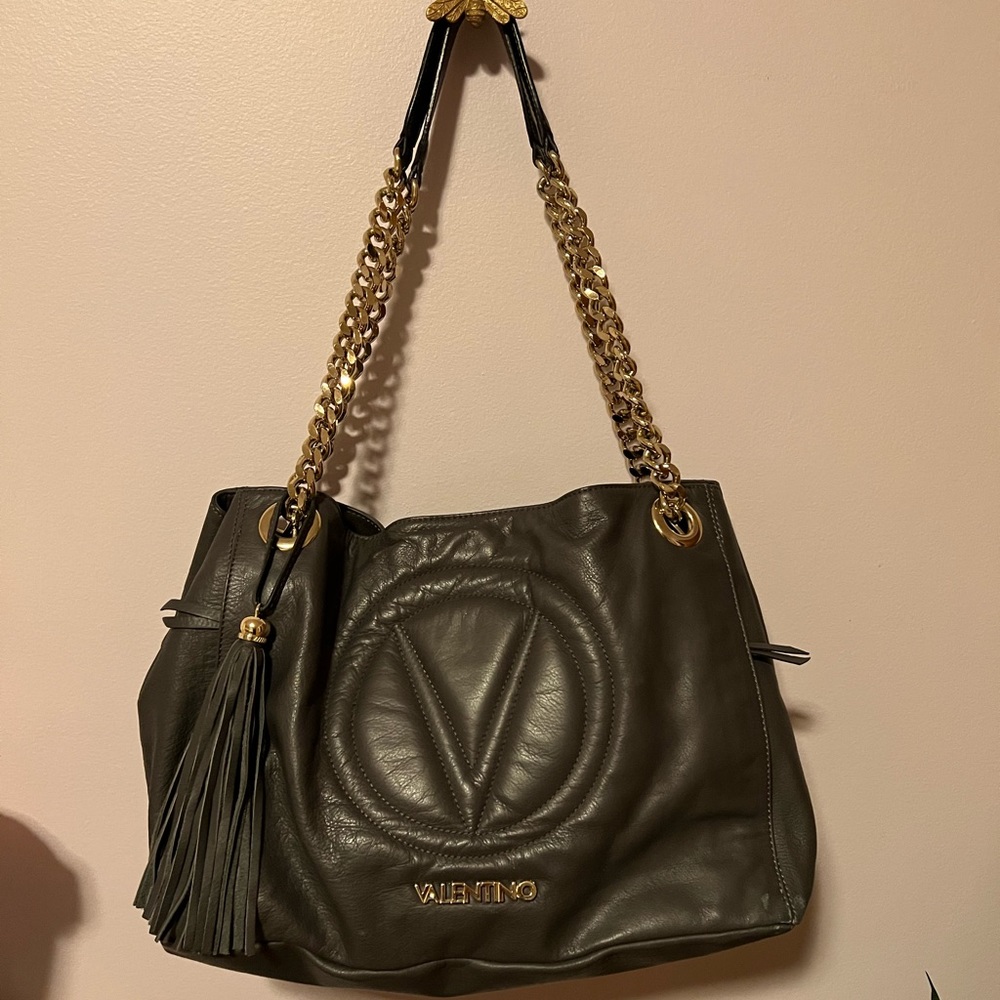 Authentic Valentino Grey Bag